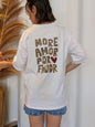 Tee-shirt More Amore Léopard