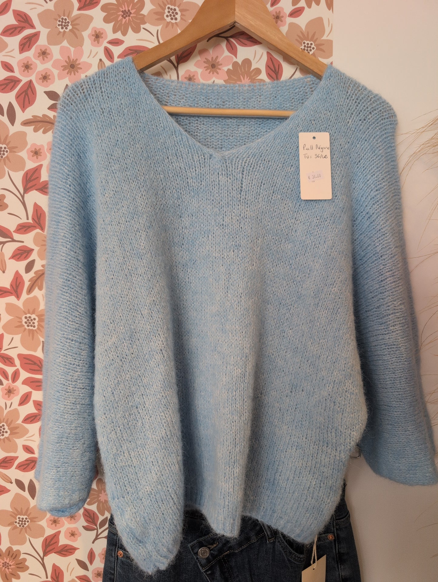 Pull Mégane bleu
