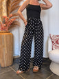 Pantalon à pois Eloïse noir