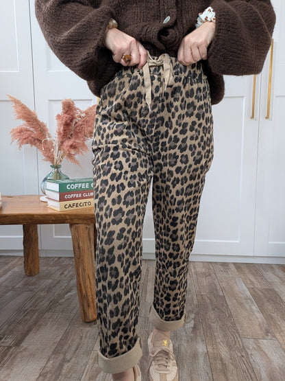 Pantalon Zoé camel