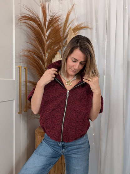 Veste manche courte California