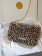 Pochette Herminia léopard