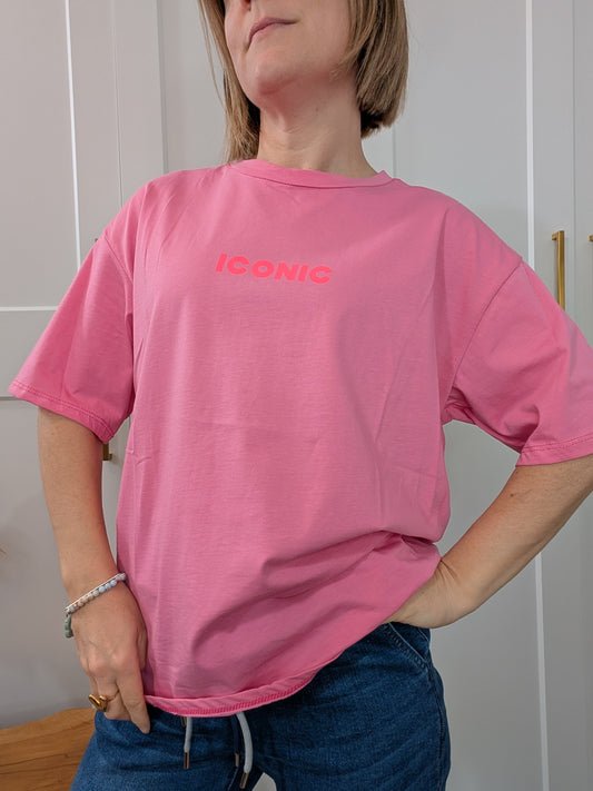 Tee-shirt Iconic rose