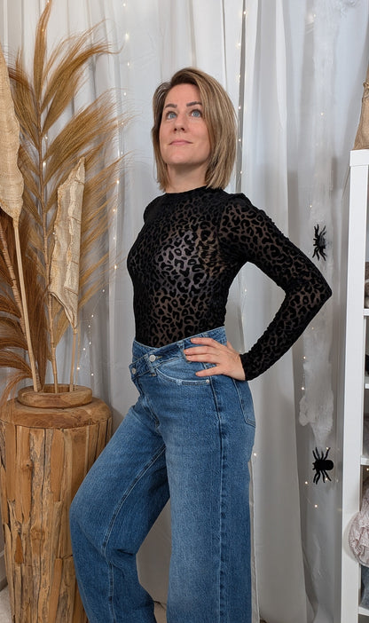 Body léopard transparent
