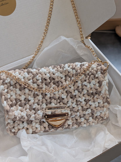Pochette Herminia beige