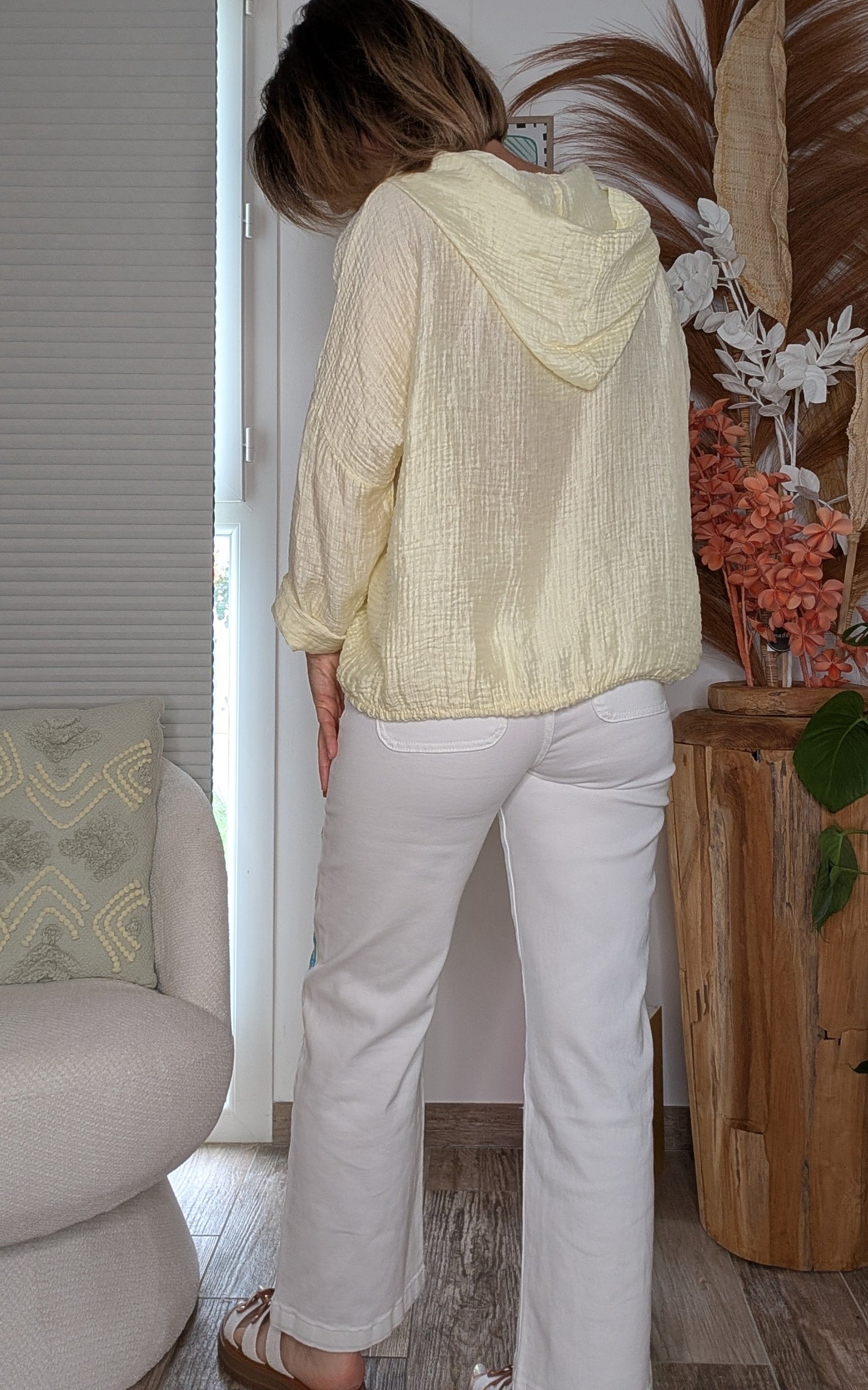 Chemise Tania jaune