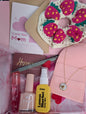 Coffret fêtes des mères - Chouchou FRAISES - à personnaliser