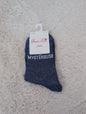 Chaussettes brillantes MYSTERIEUSE bleu roi