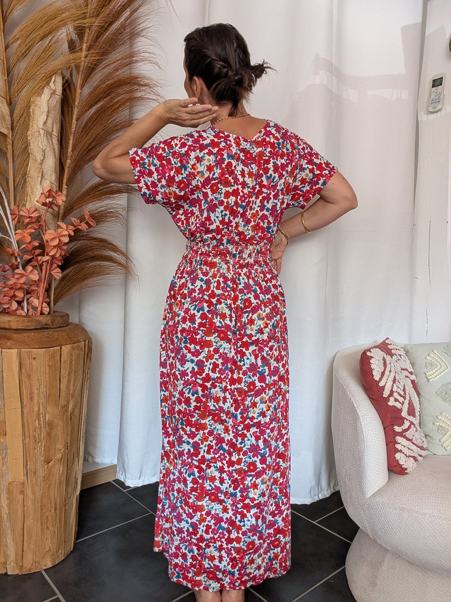 Robe Daphné avec manches