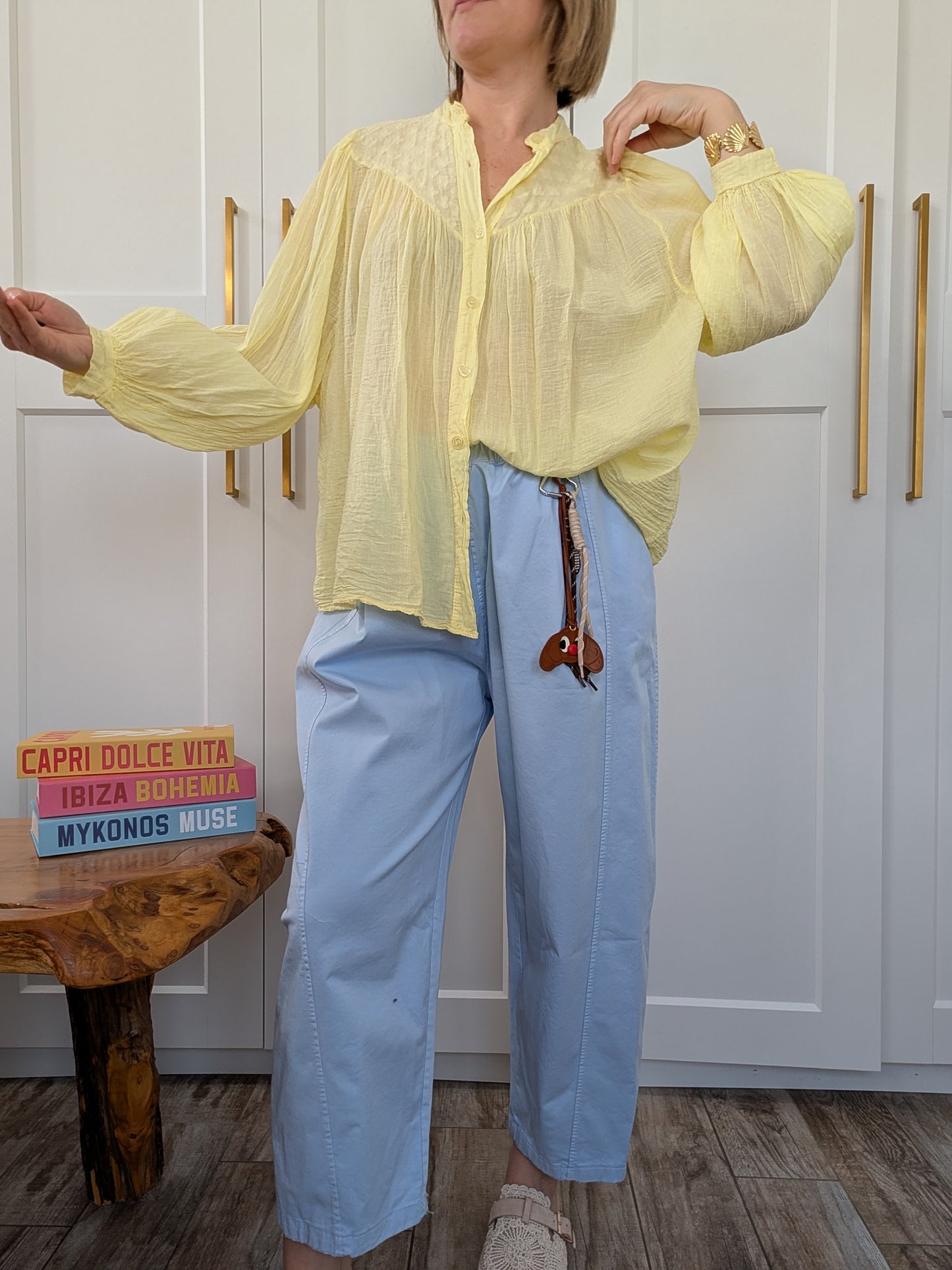 Pantalon Charms bleu clair