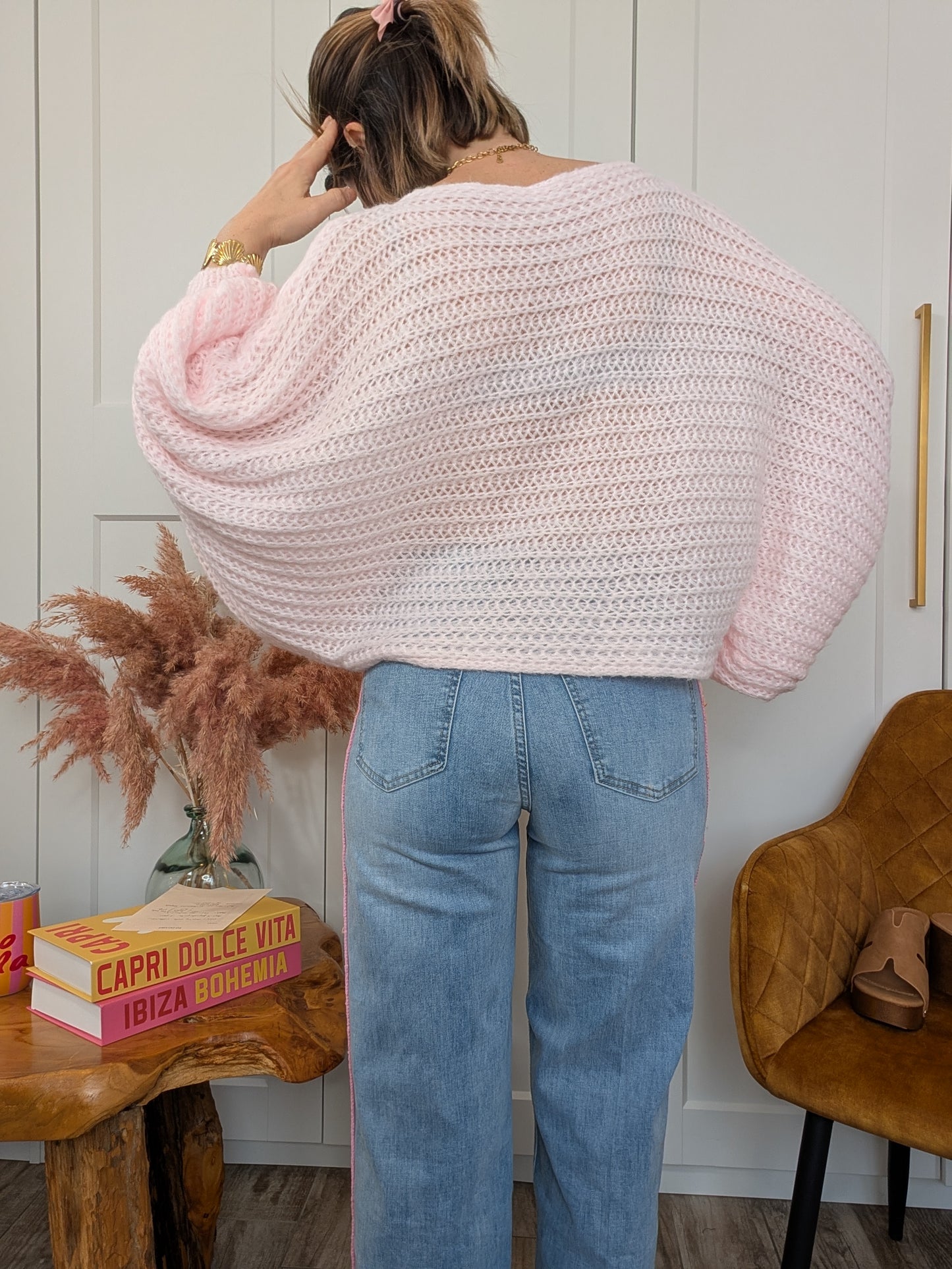 Pull Noé rosé - La pièce qui fait tout