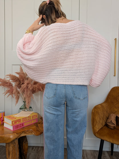 Pull Noé rosé - La pièce qui fait tout