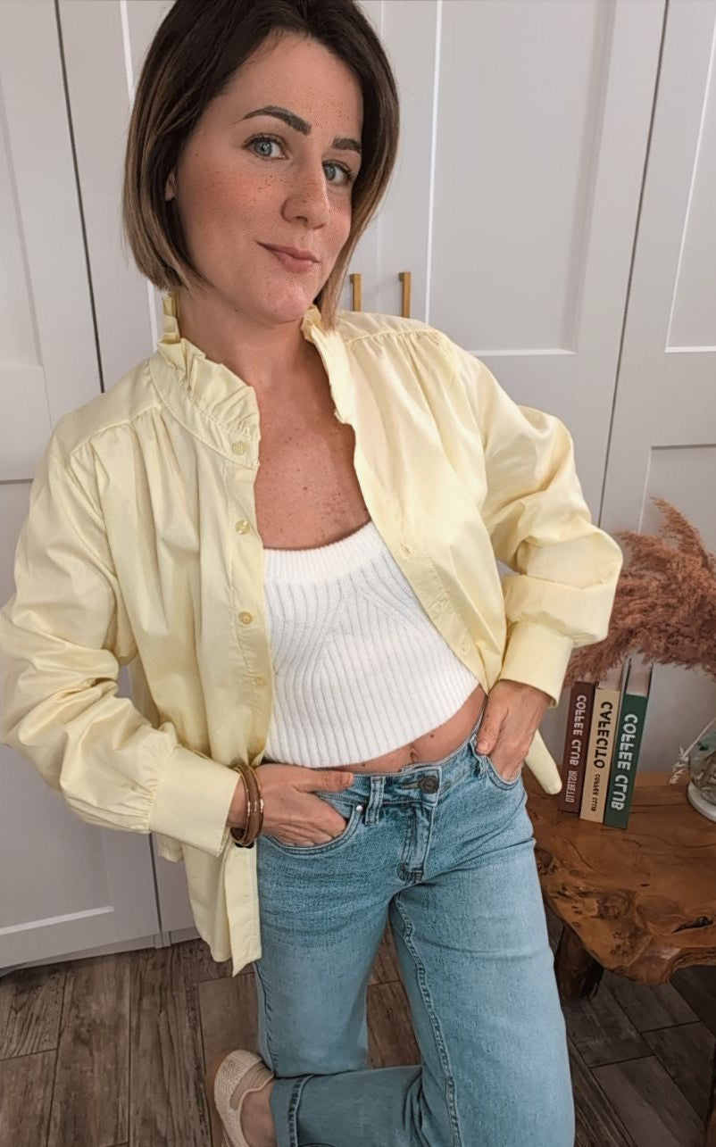 Chemise Lucia jaune