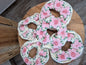 Chouchou crochet Rose
