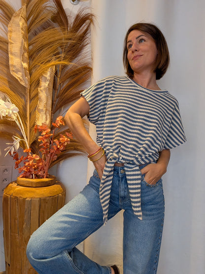 Tee-shirt rayé Diva jeans