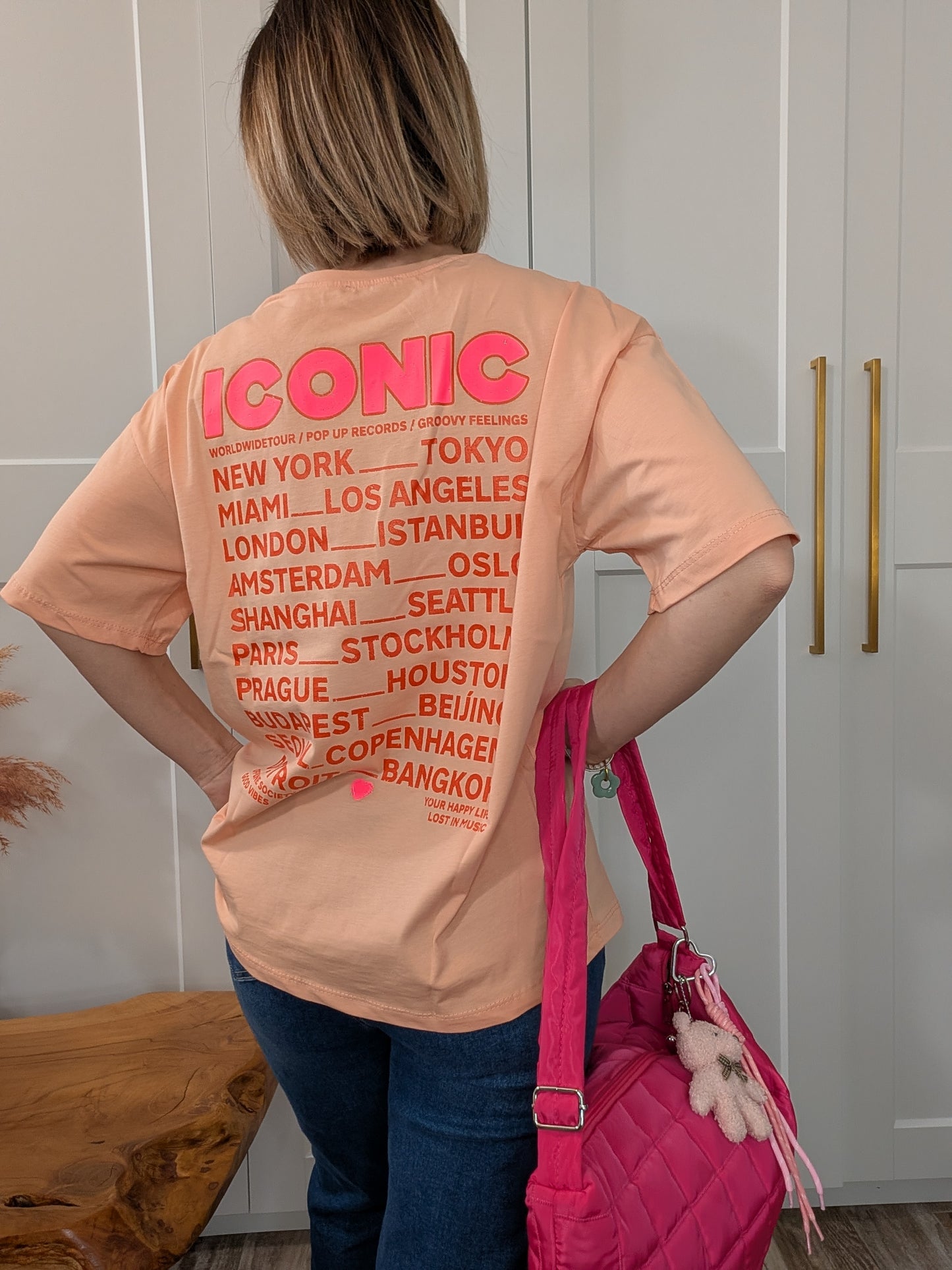Tee-shirt Iconic orange