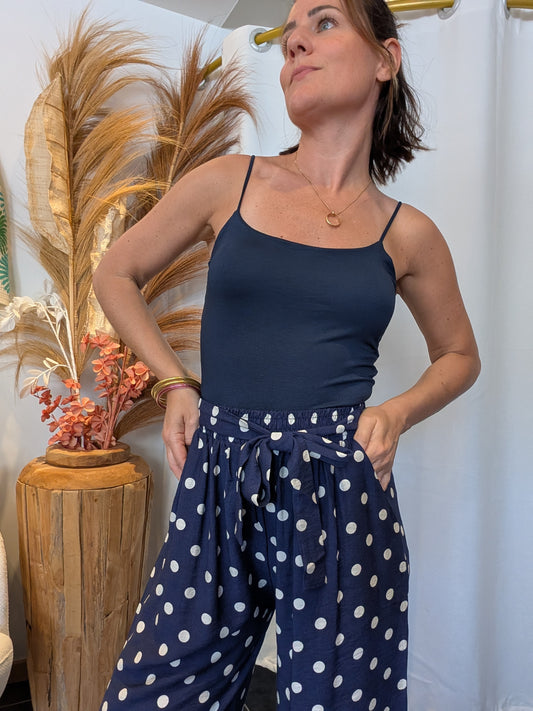 Débardeur Cookie bleu marine