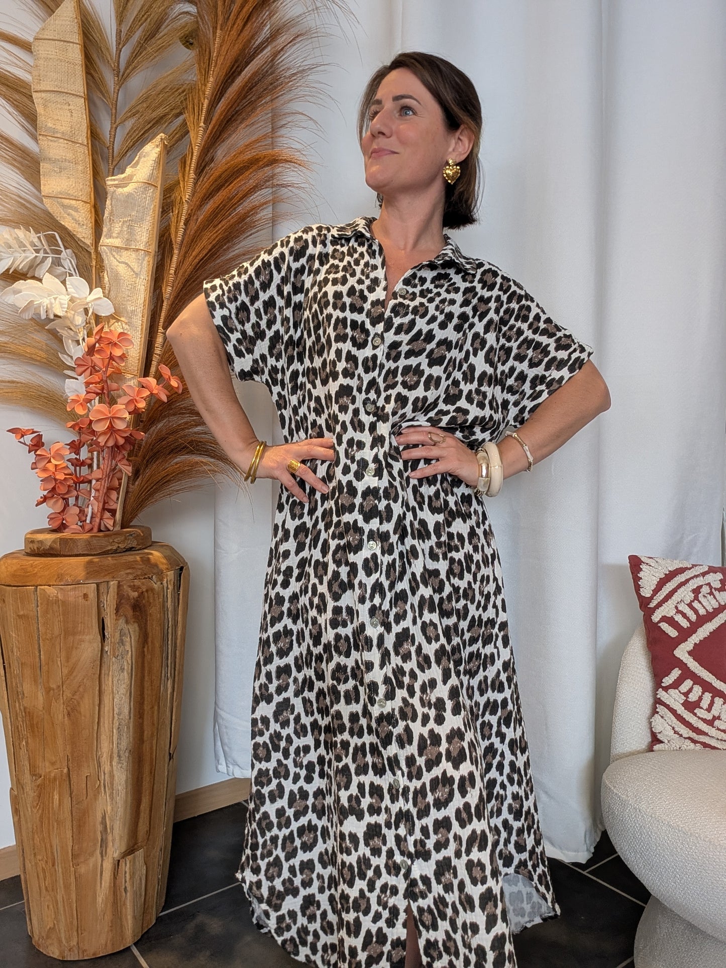 Robe Malo léopard