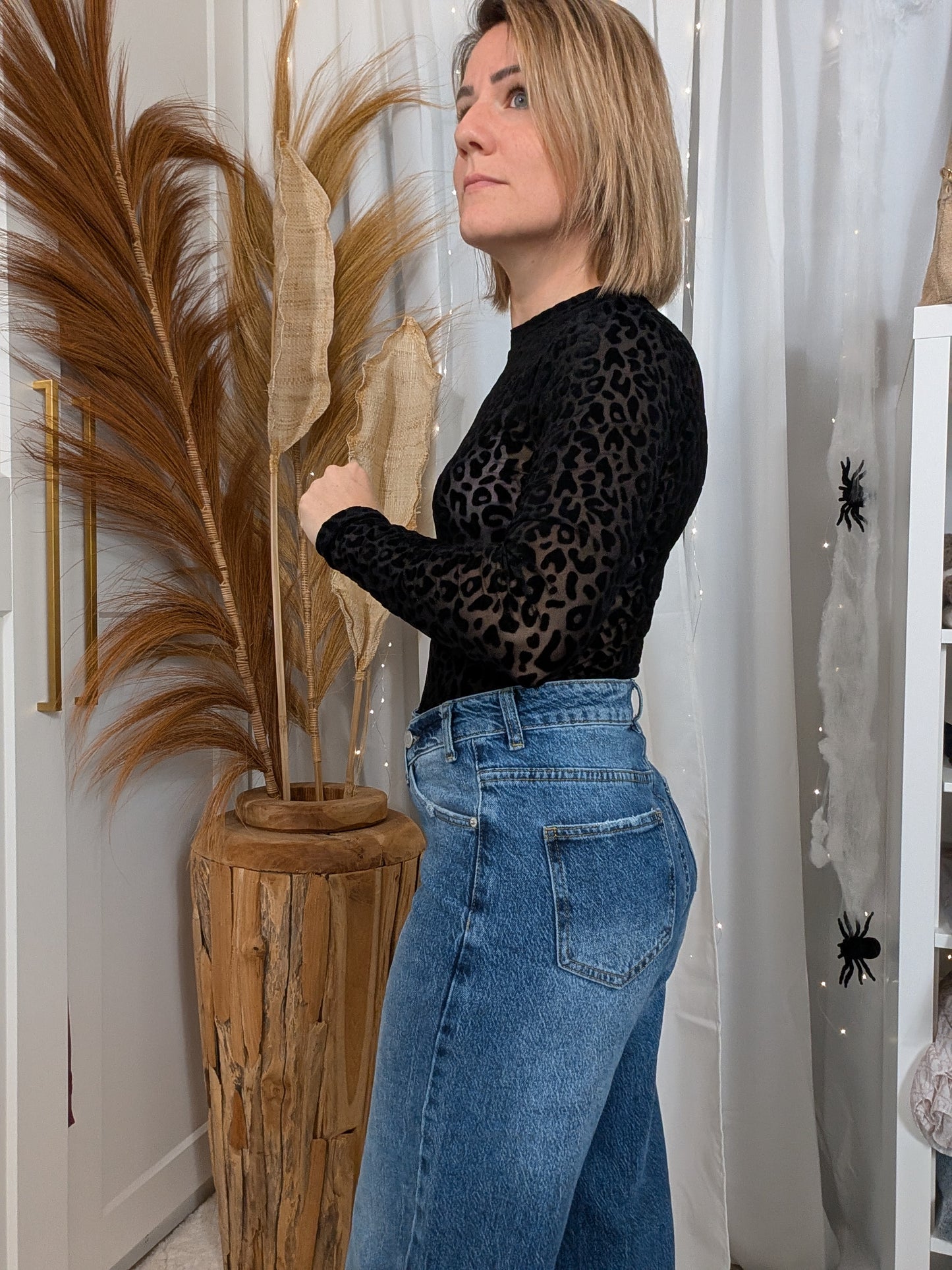 Body léopard transparent