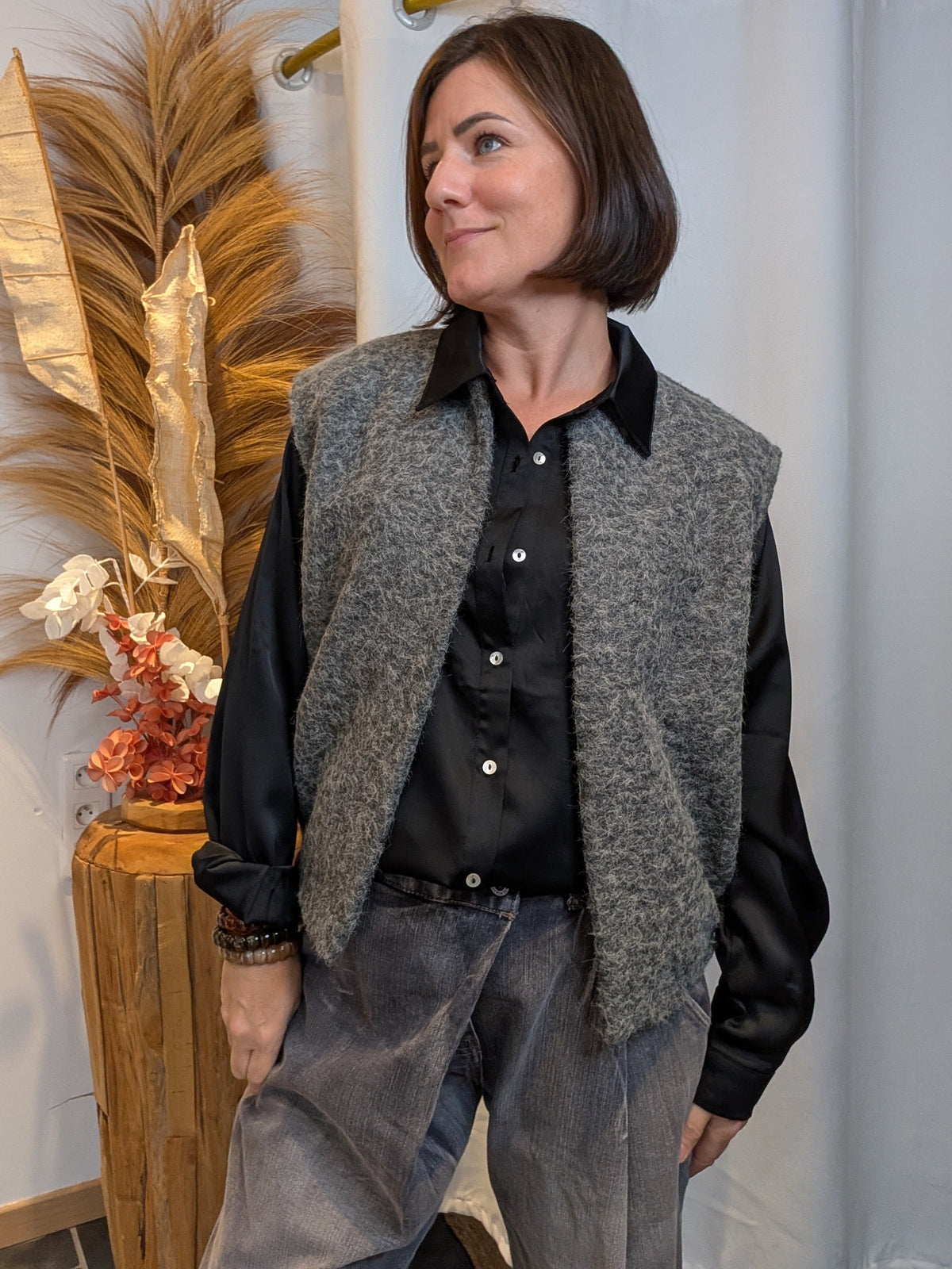Gilet Jade gris