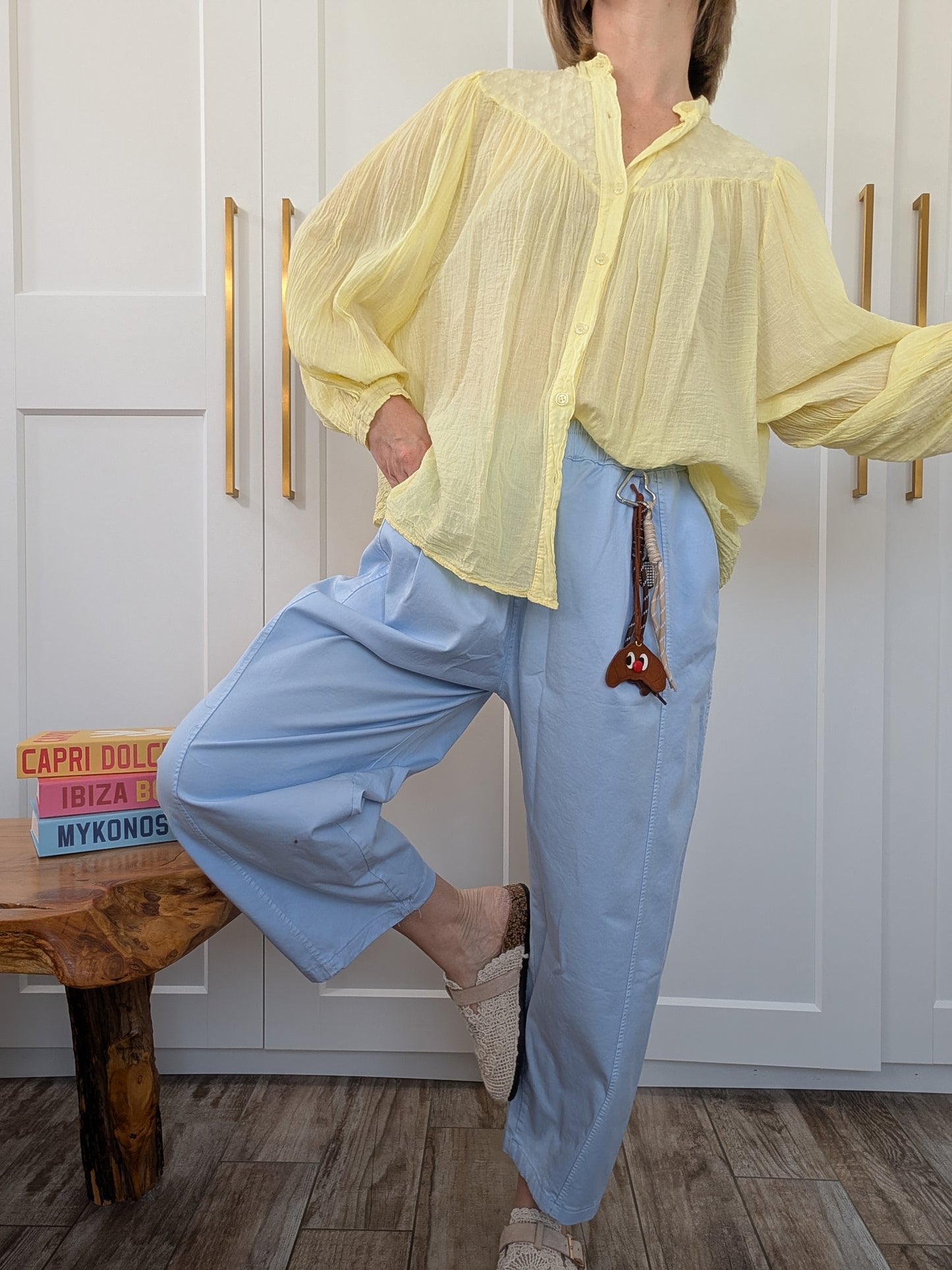 Pantalon Charms bleu clair