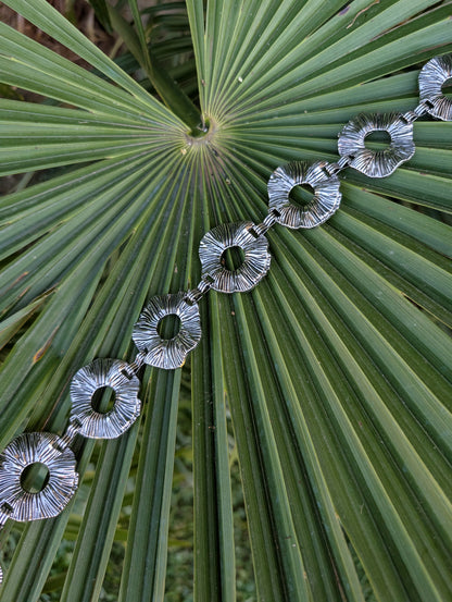 Ceinture bijou argentée - Donut