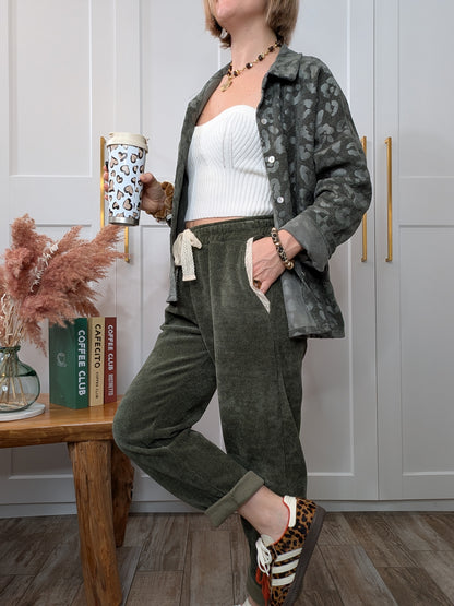 Chemise Bianca kaki