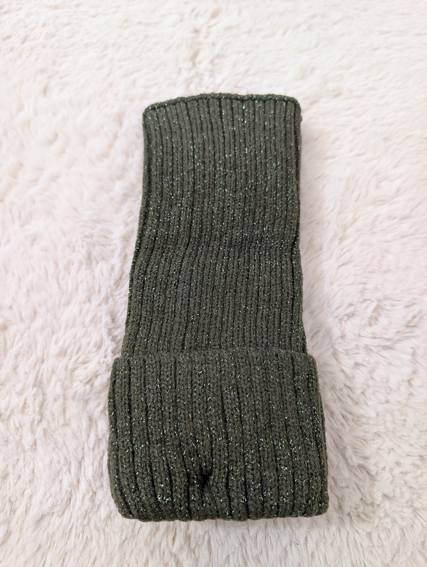 Guêtres épaisses retroussables kaki