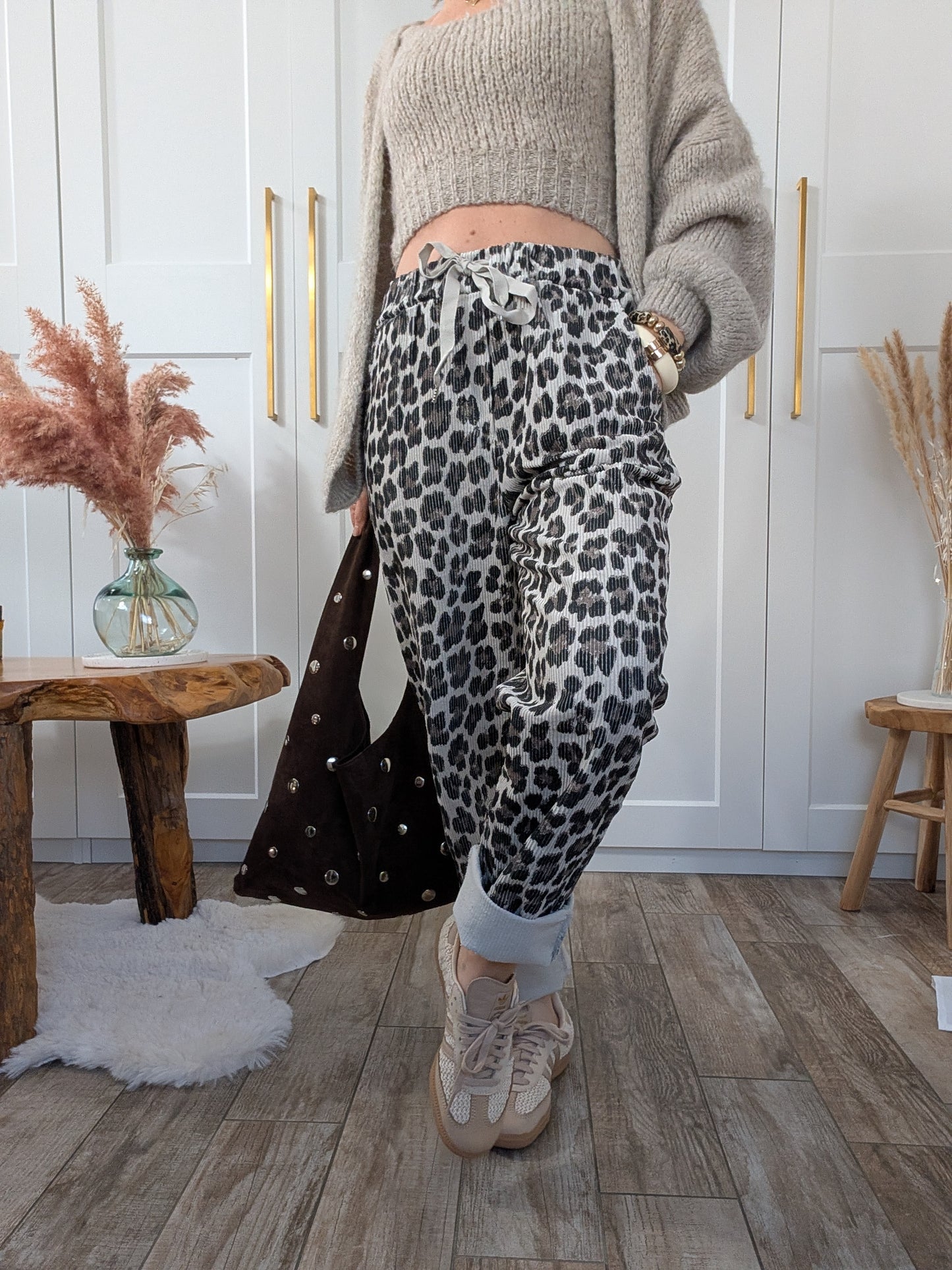 Sac clouté chocolat