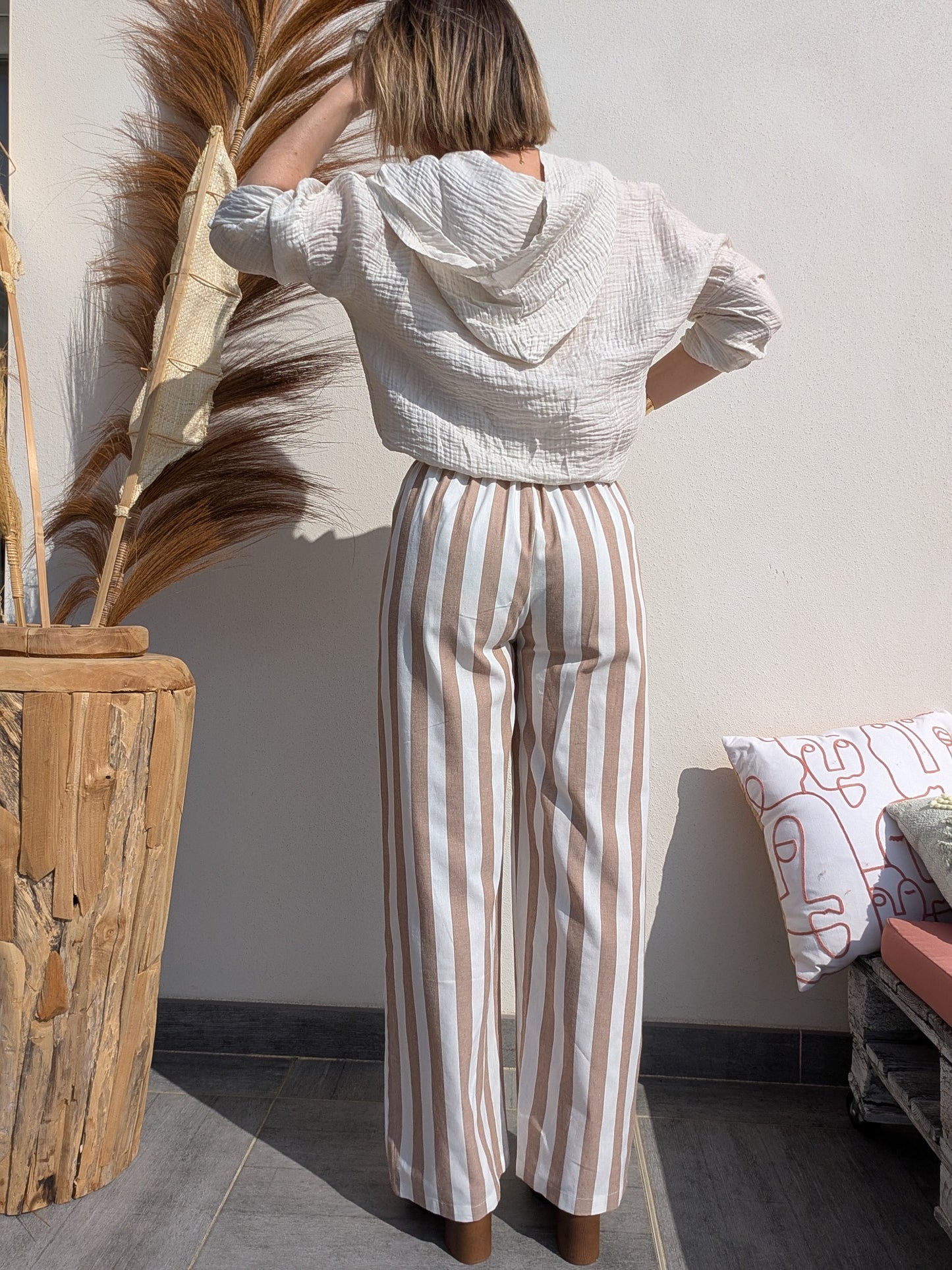 Pantalon Alinéa beige