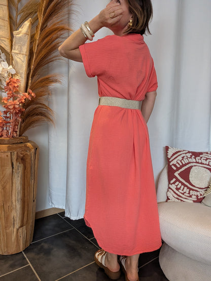 Robe Malo corail