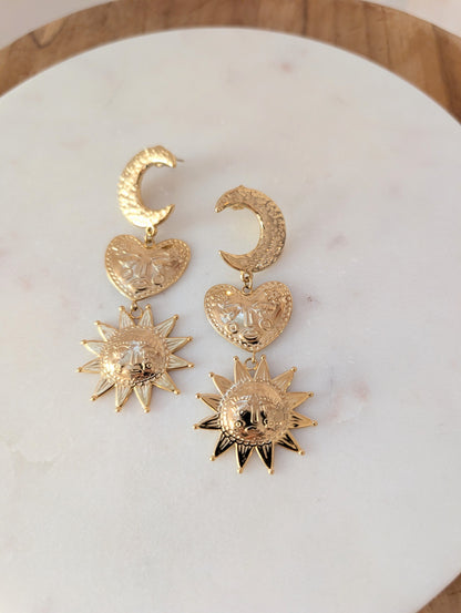 Boucles d'oreilles Astral