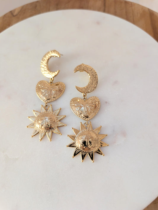 Boucles d'oreilles Astral