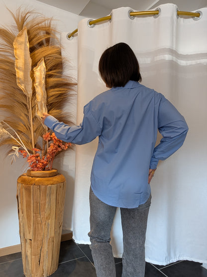 Chemise Zélia bleu