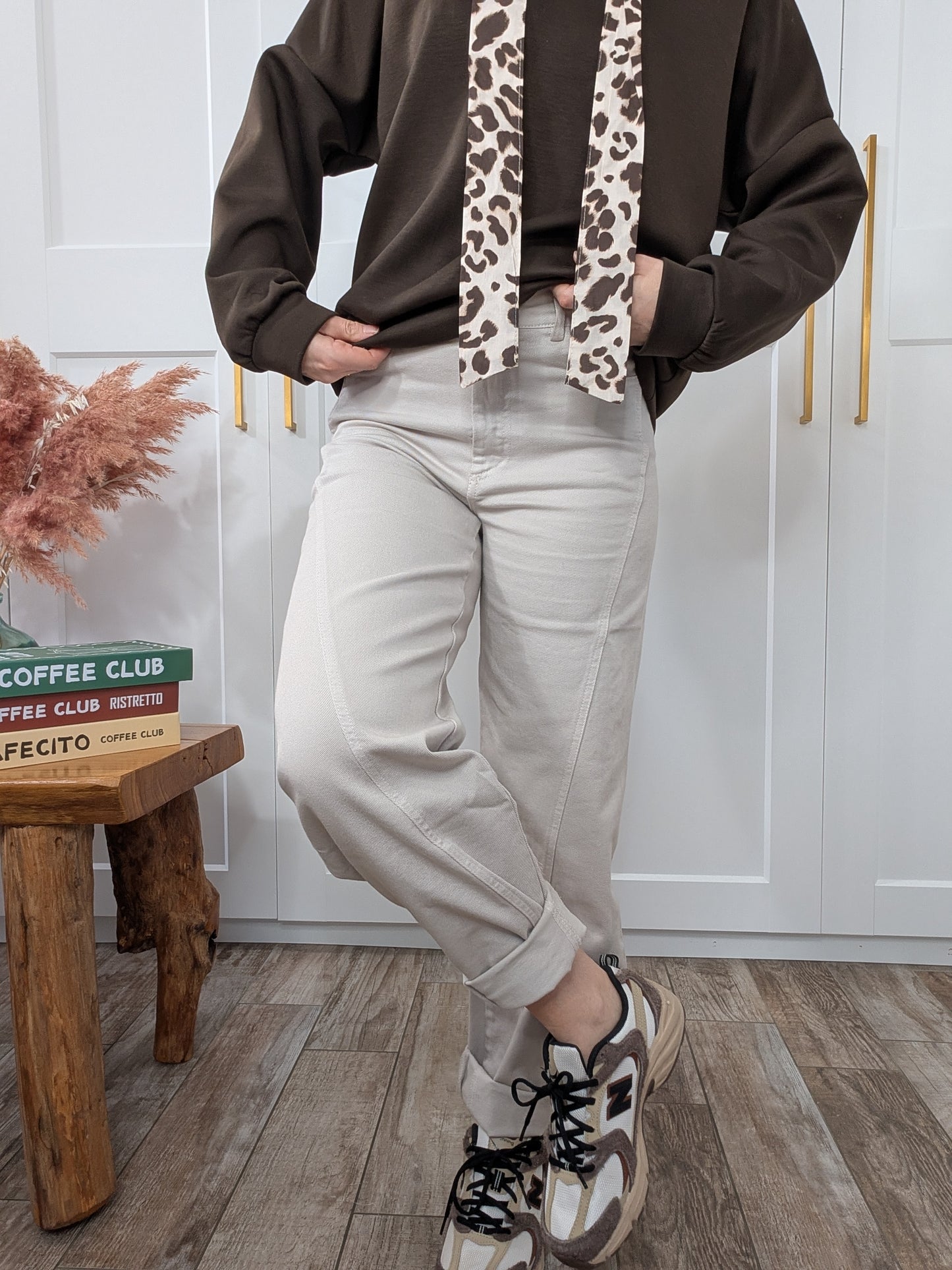 Pantalon Raya beige