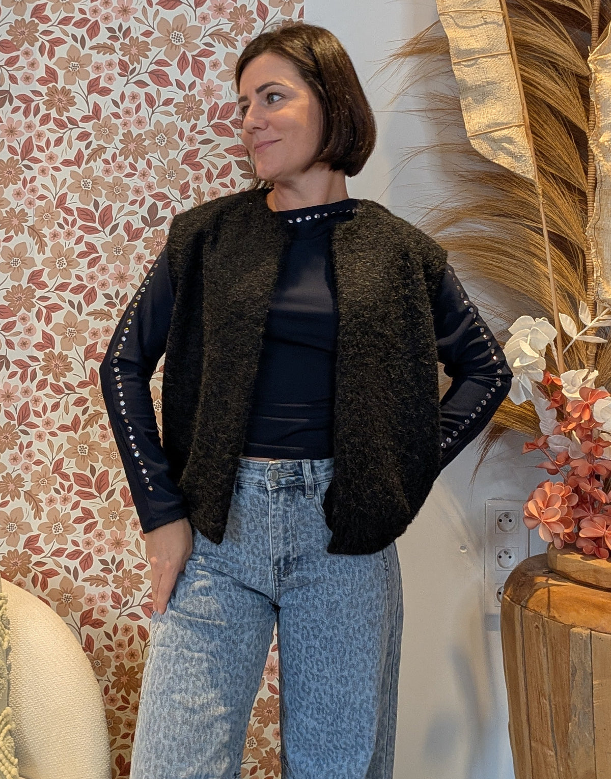 Gilet Jade noir