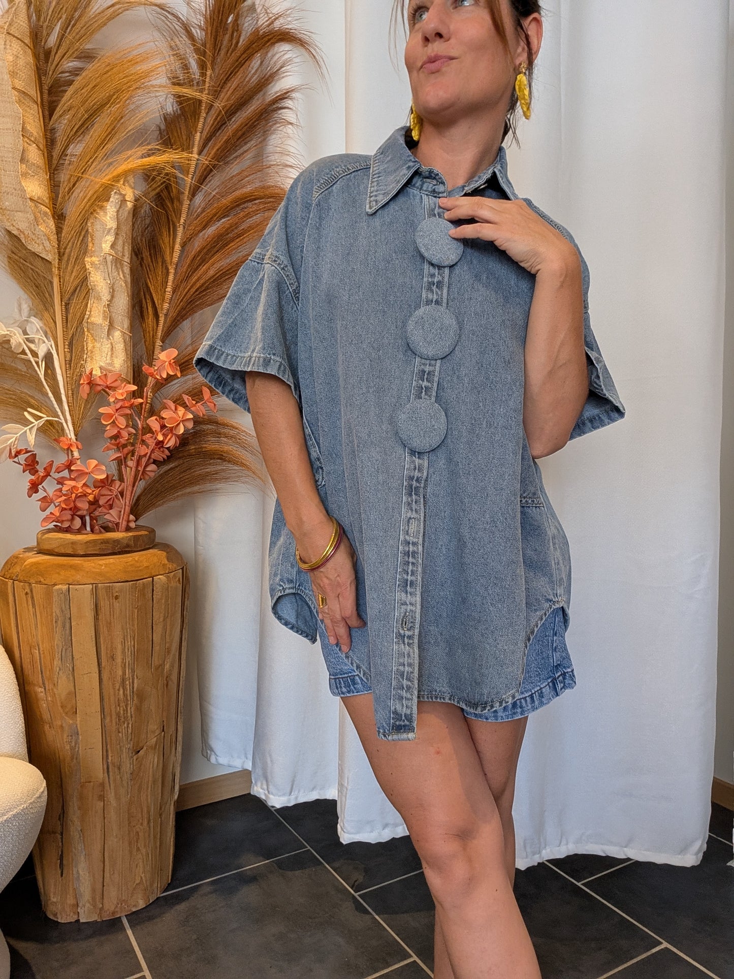 Veste en jean denim Elisa