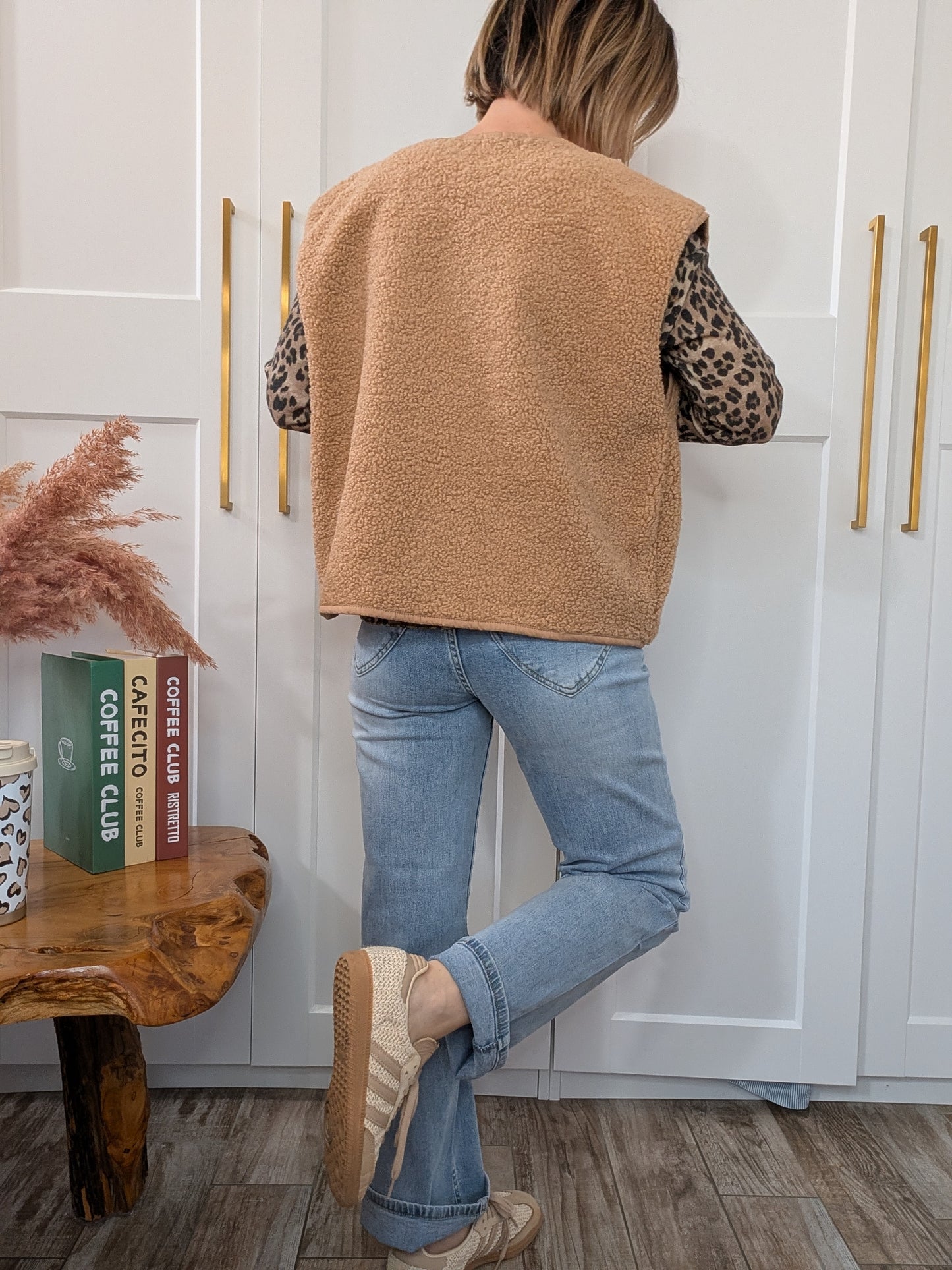 Gilet moumoute Mia camel