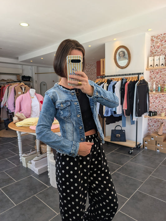 Veste jean Livio
