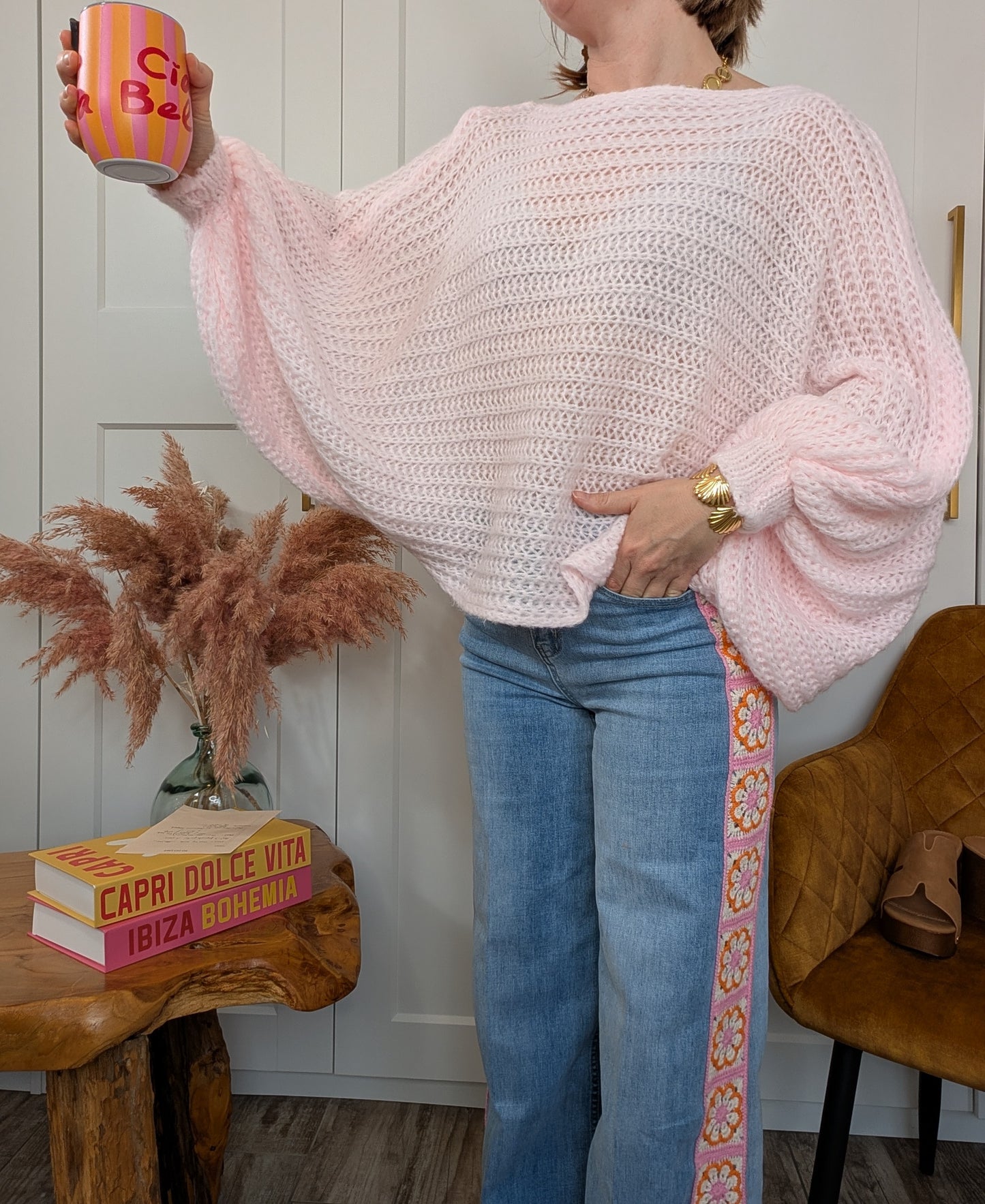 Pull Noé rosé - La pièce qui fait tout