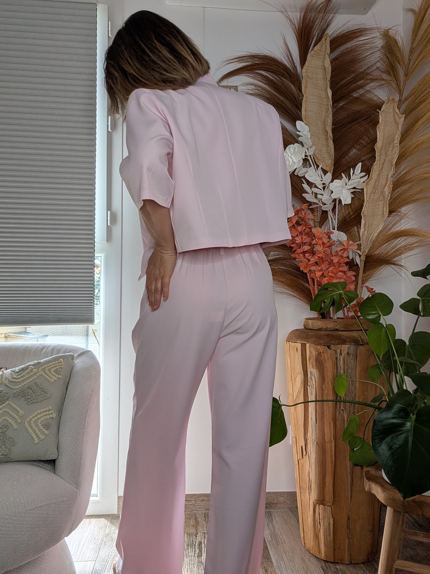 Ensemble Camilia rose