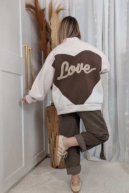 Pantalon cotelé Valéria marron clair