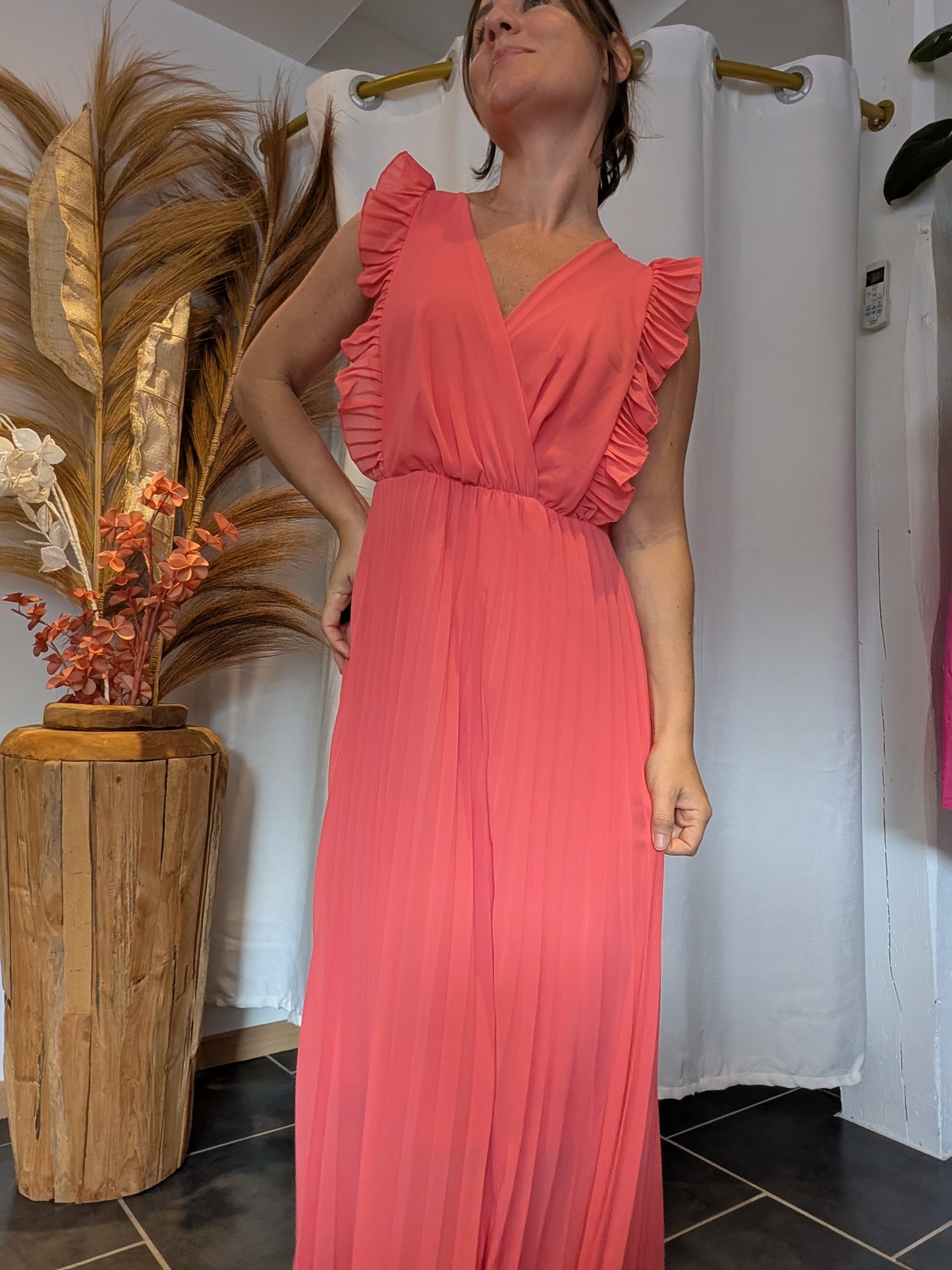 Robe Eva corail