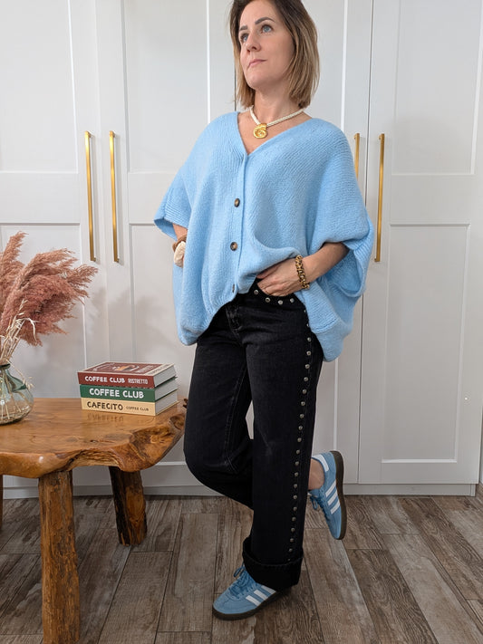 Gilet Elisabeth bleu ciel