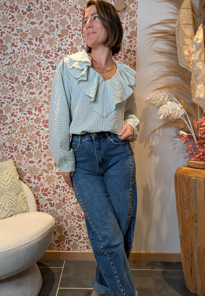 Blouse Victoire vert