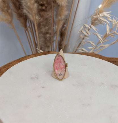 Bague Sireine rose