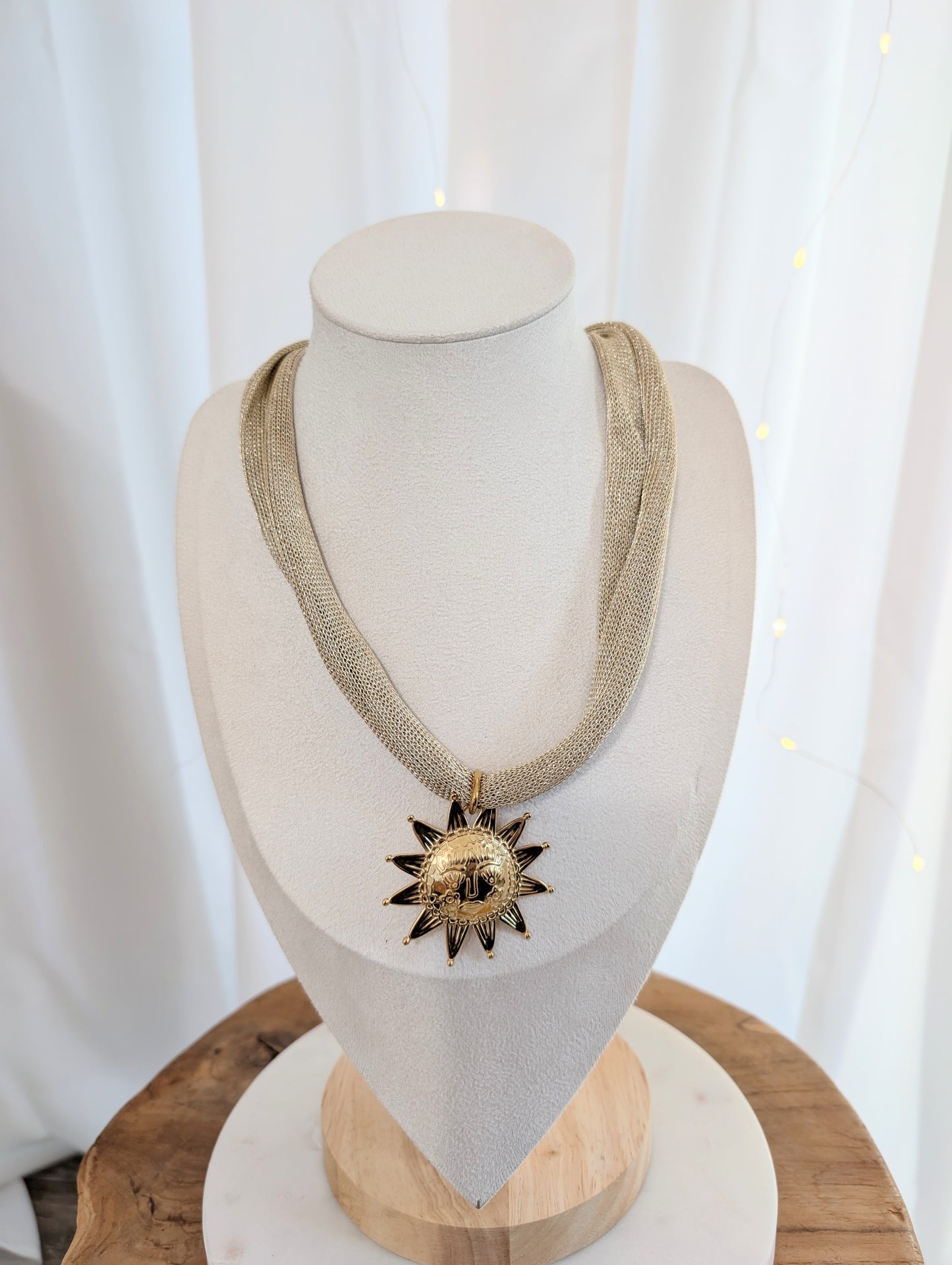 Collier Soleil astral