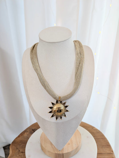 Collier Soleil astral