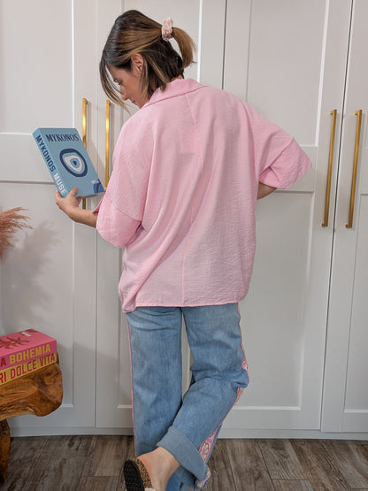 Blouse Maria rose