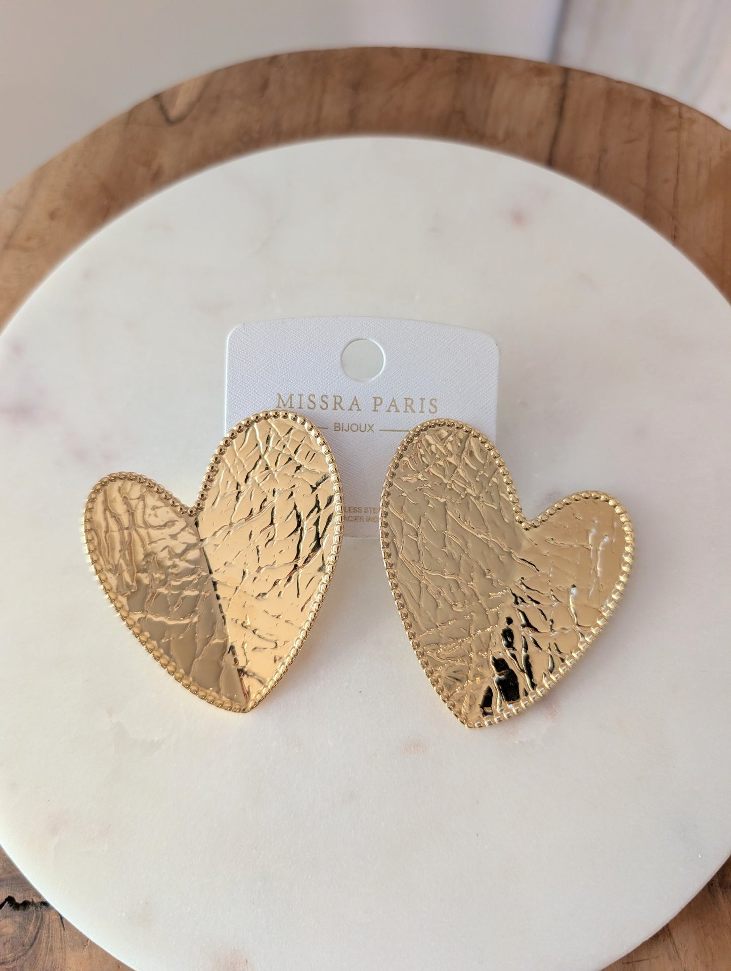 Boucles d'oreilles Love